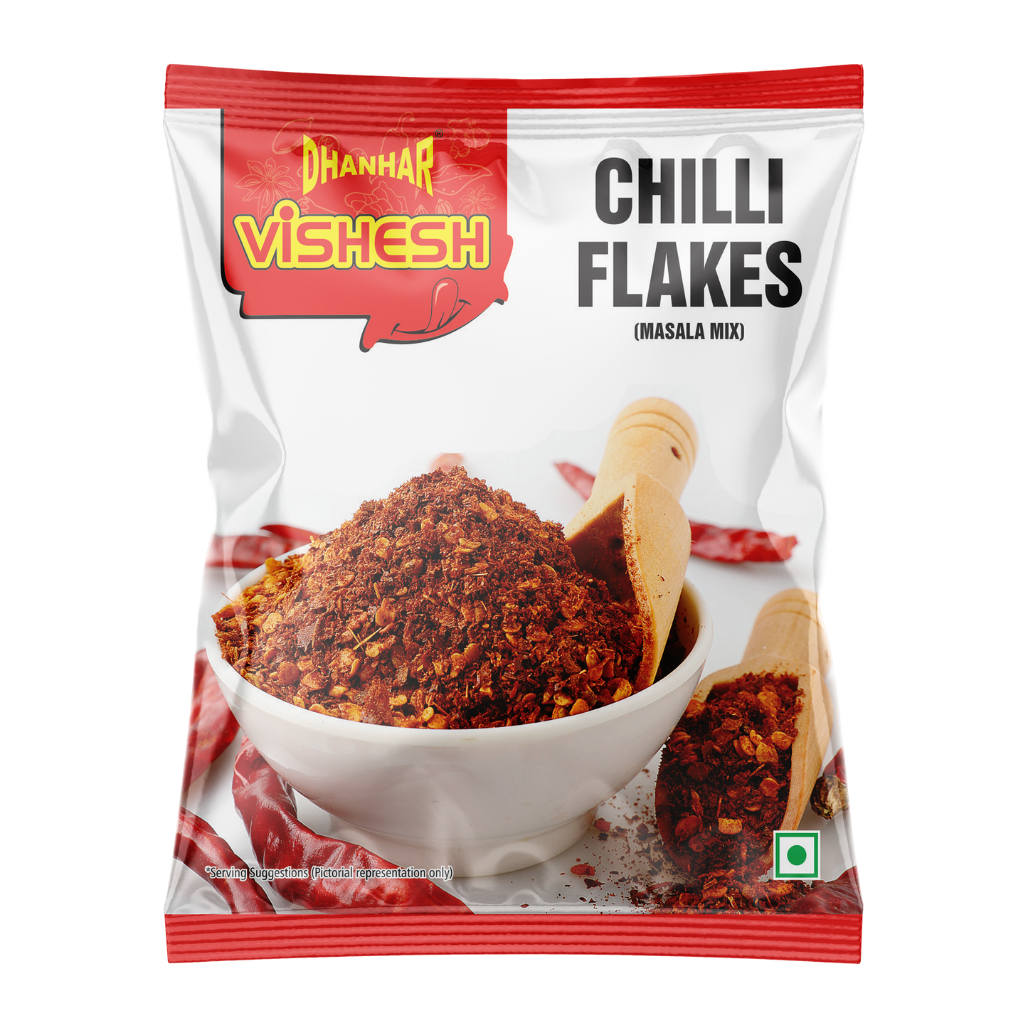Vishesh Chilli Flakes sachet