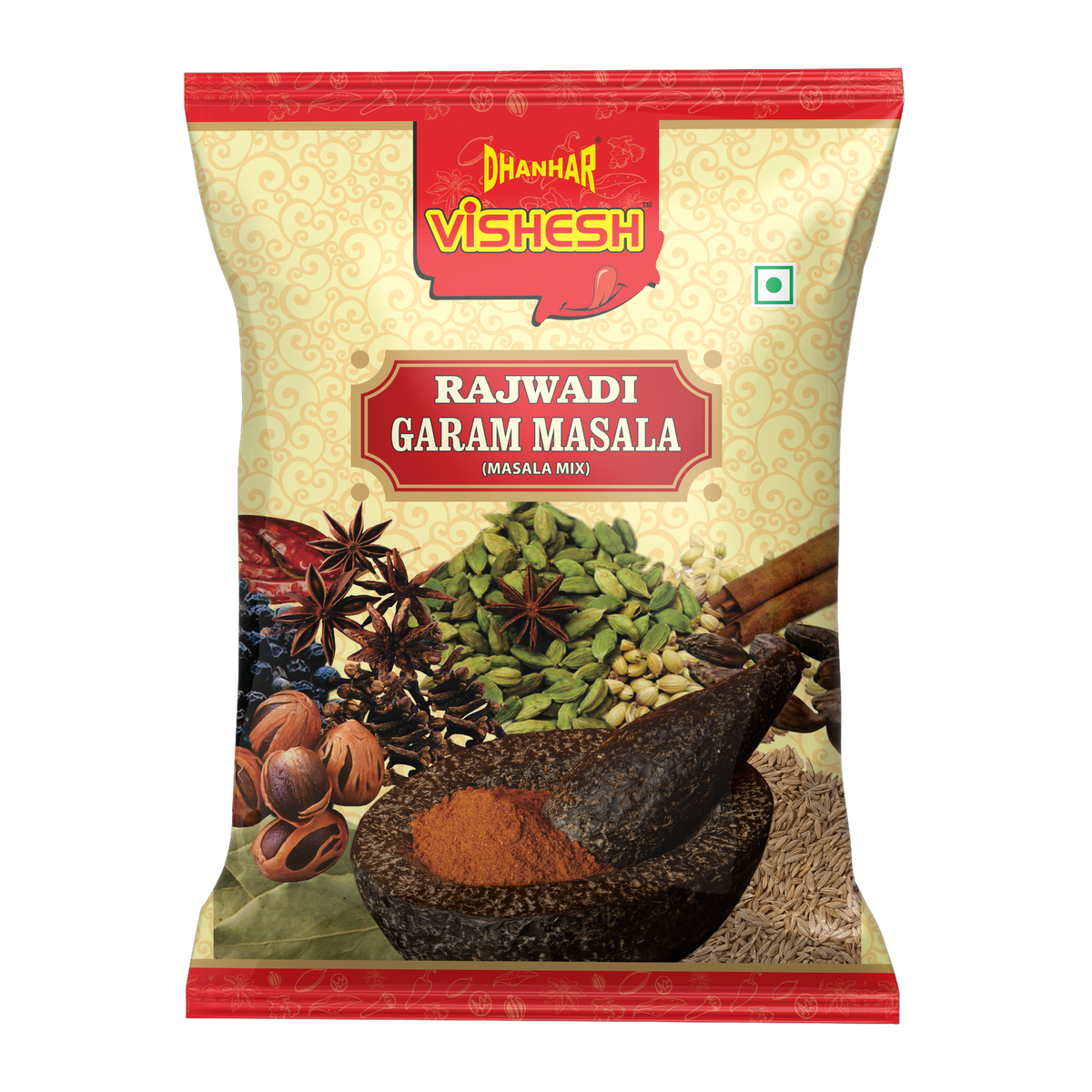 Rajwadi Garam Masala pouch