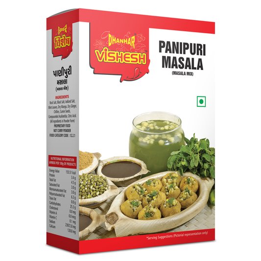 Panipuri Masala 50g Box front