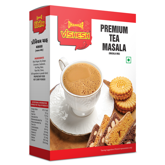 Premium Tea Masala 50g Box front