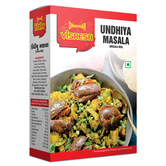 Undiyu Masala 50g Box front